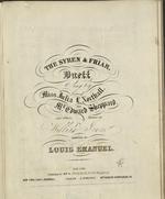 [1847] The syren & friar : duett : sung by Miss Julia L. Northall and Mr. Edward Sheppard and others